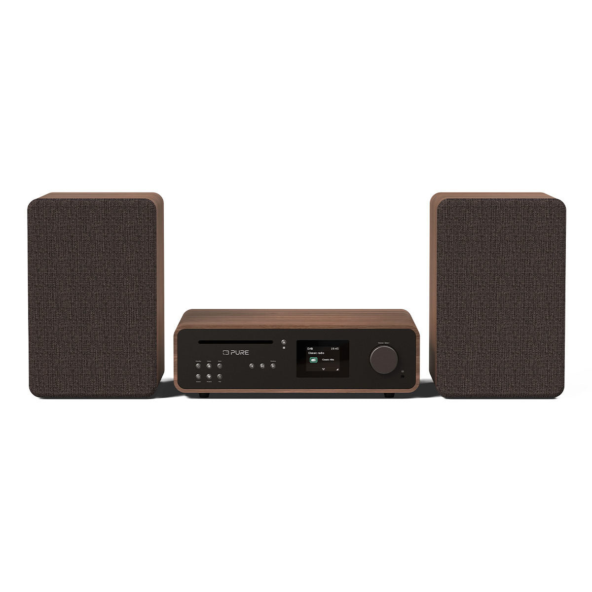 Pure ClassicStereo Coffezwart