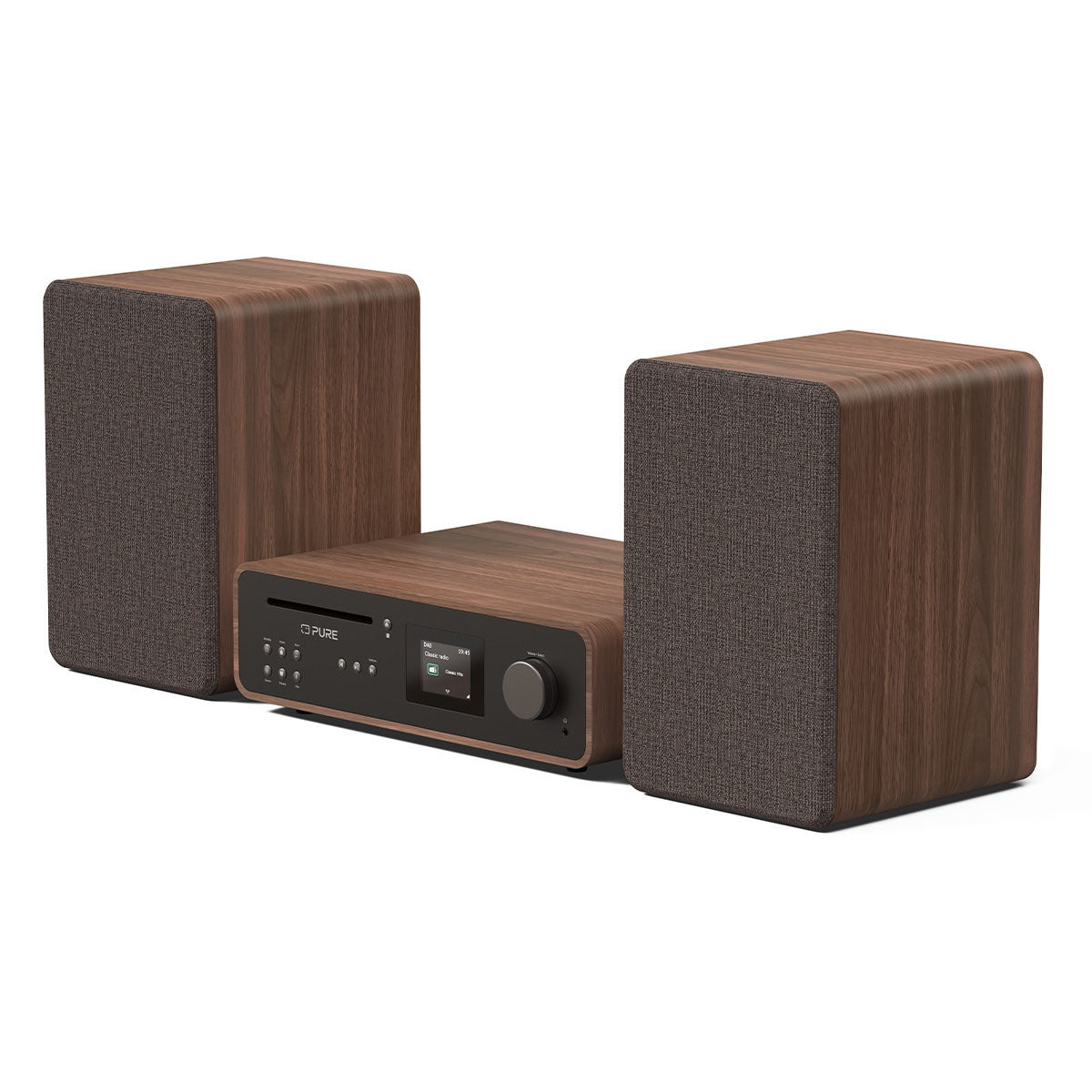 Pure ClassicStereo Coffezwart