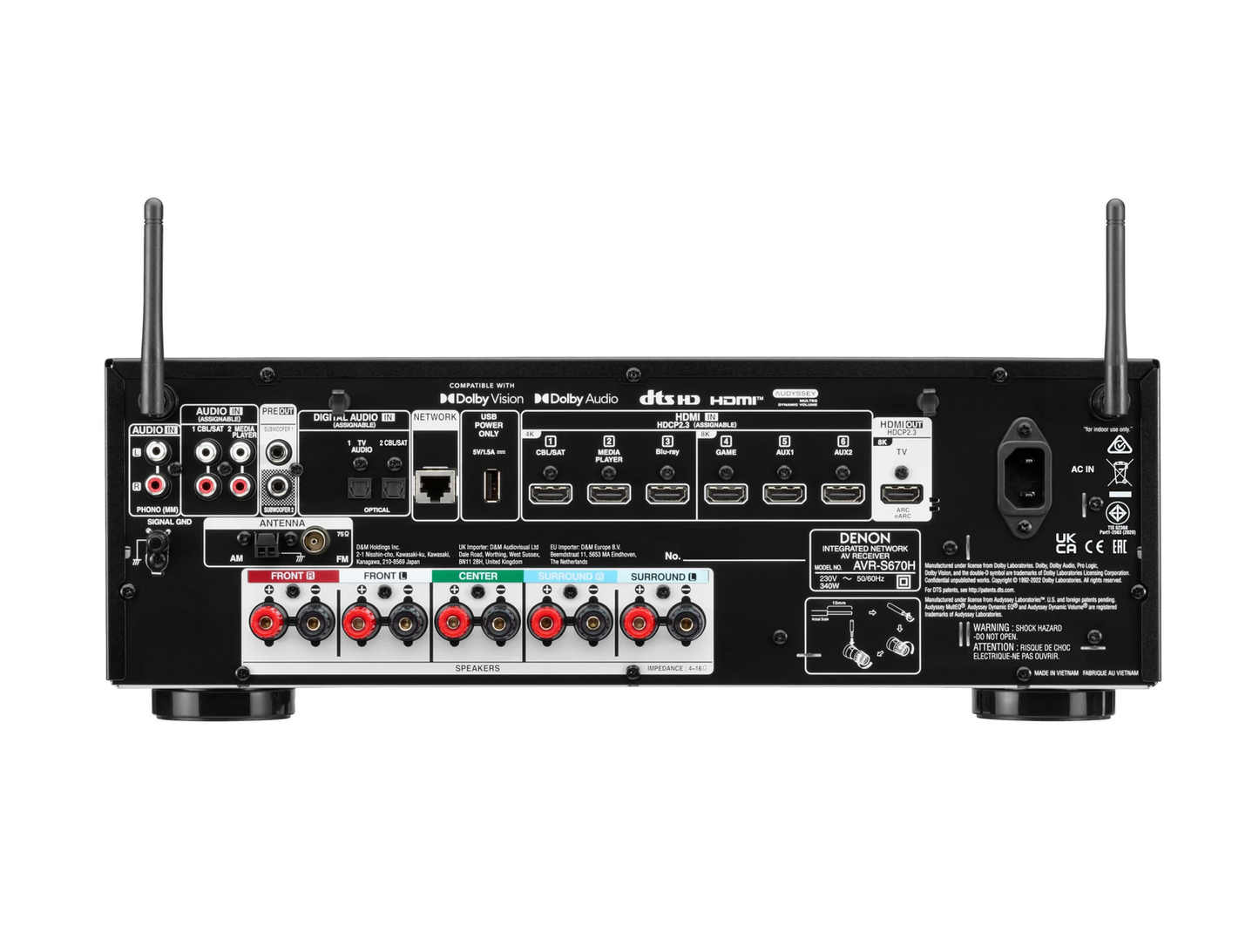 Denon AVRS670HKBE2