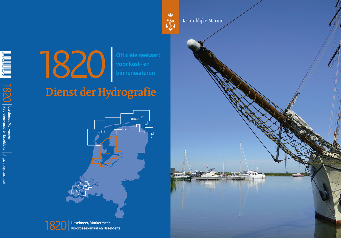 Hydrografische Kaart 1820 IJsselmeer