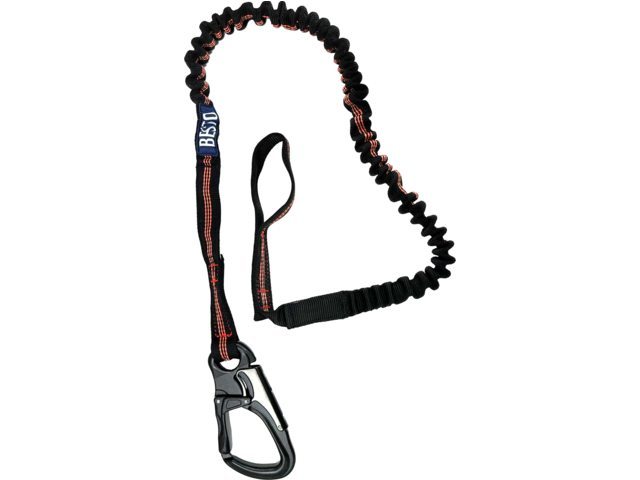 Besto Lifeline Elastisch 1 Hi-Performance haak - 1 lus veiligheidslijn