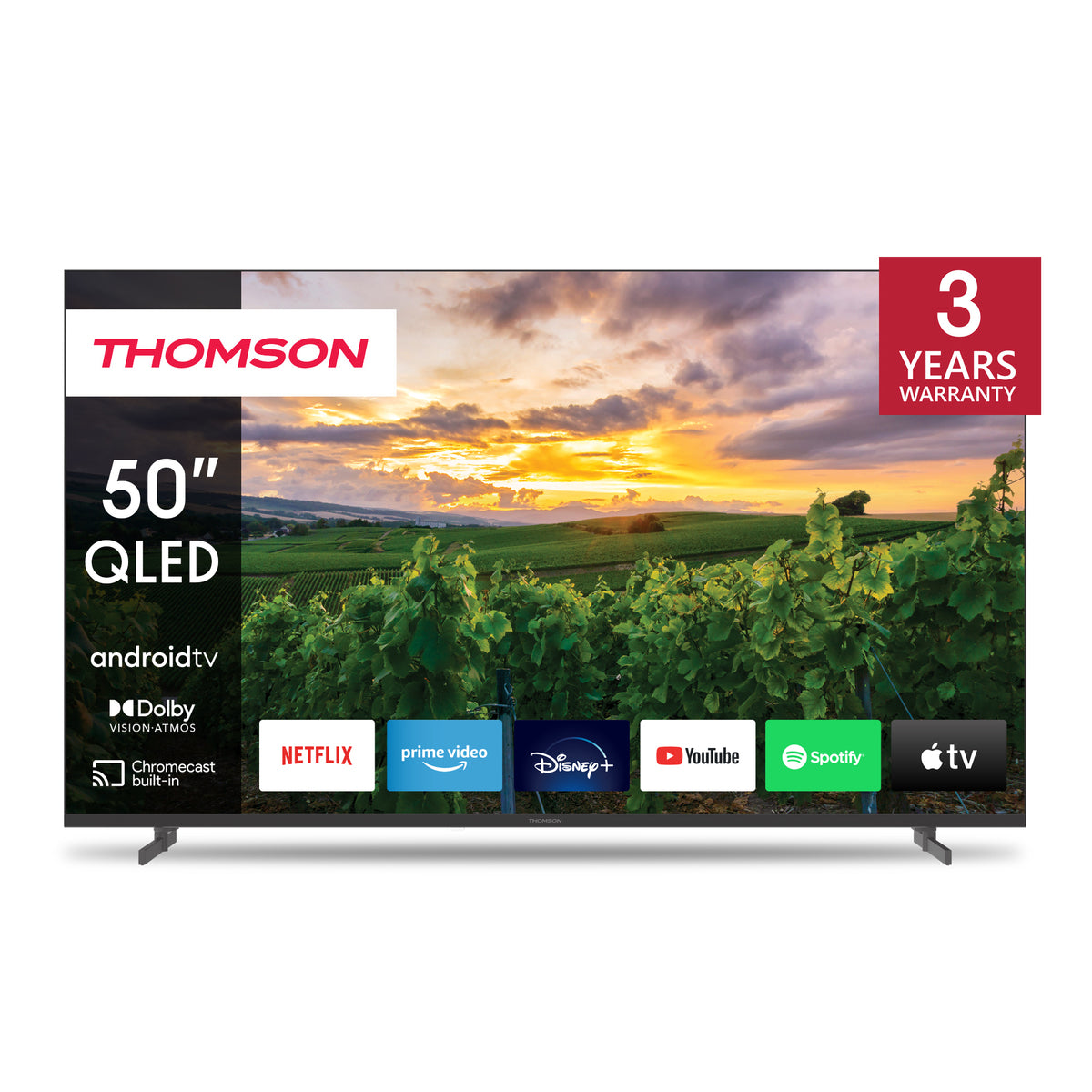 Thomson 50QA2S13 QLED Ultra HD Smart Televisie