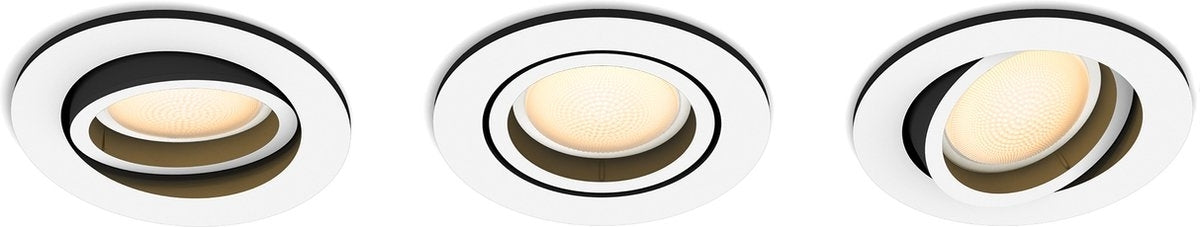 Philips Milliskin Hue recessed R 3 pack inbouwspot