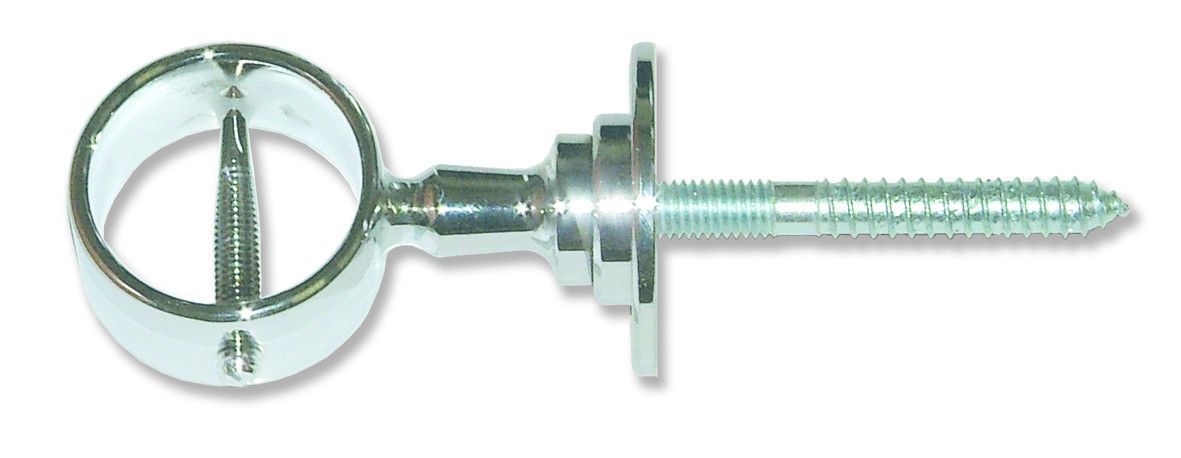 Seilflechter Touw Leuninghouder 35 mm voor handrailing/trapleuning touw verchroomd