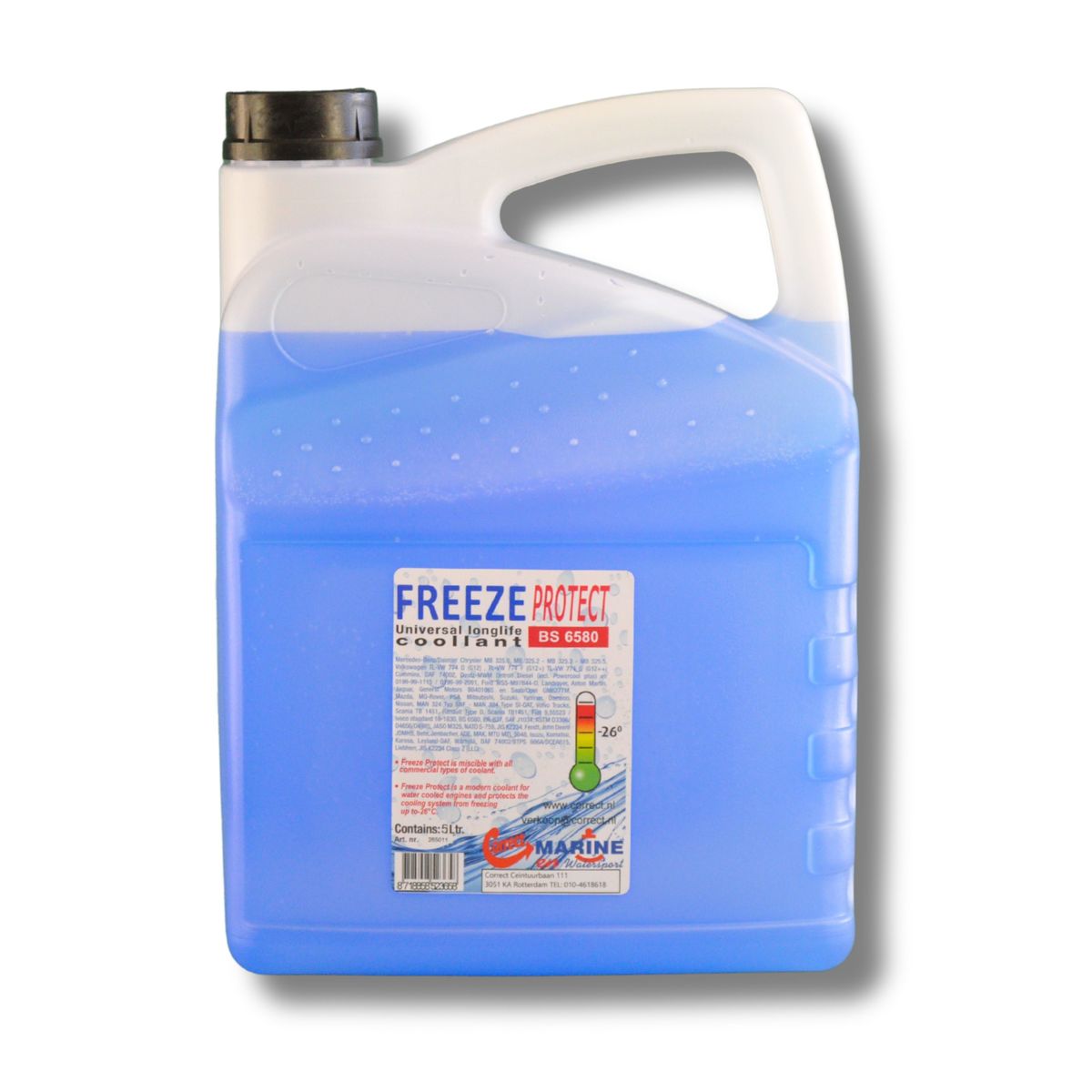 Correct Marine Freeze Protect
