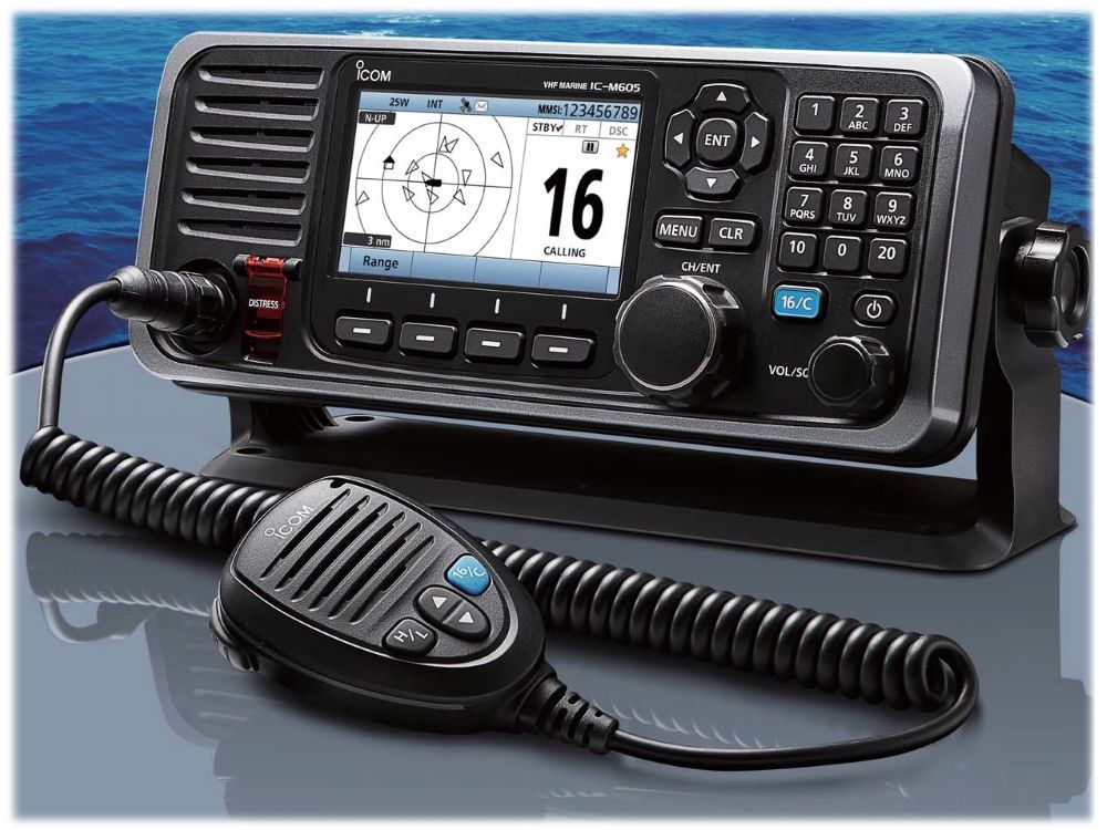 Icom IC-M605 EURO klasse-D DSC NMEA-2000 marifoon met AIS VDES-gereed