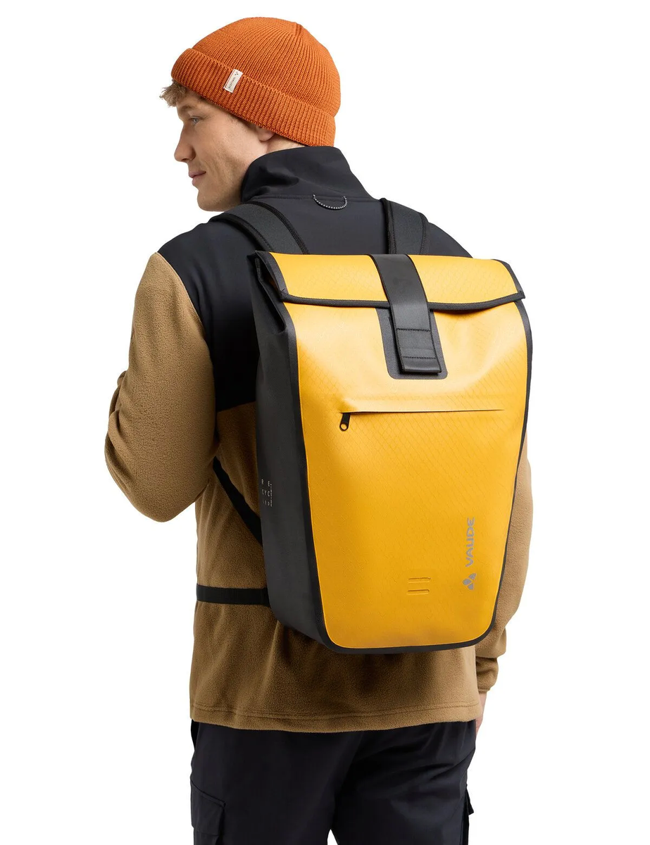 Vaude Clubride Aqua 25 l fietsrugzak waterdicht geel