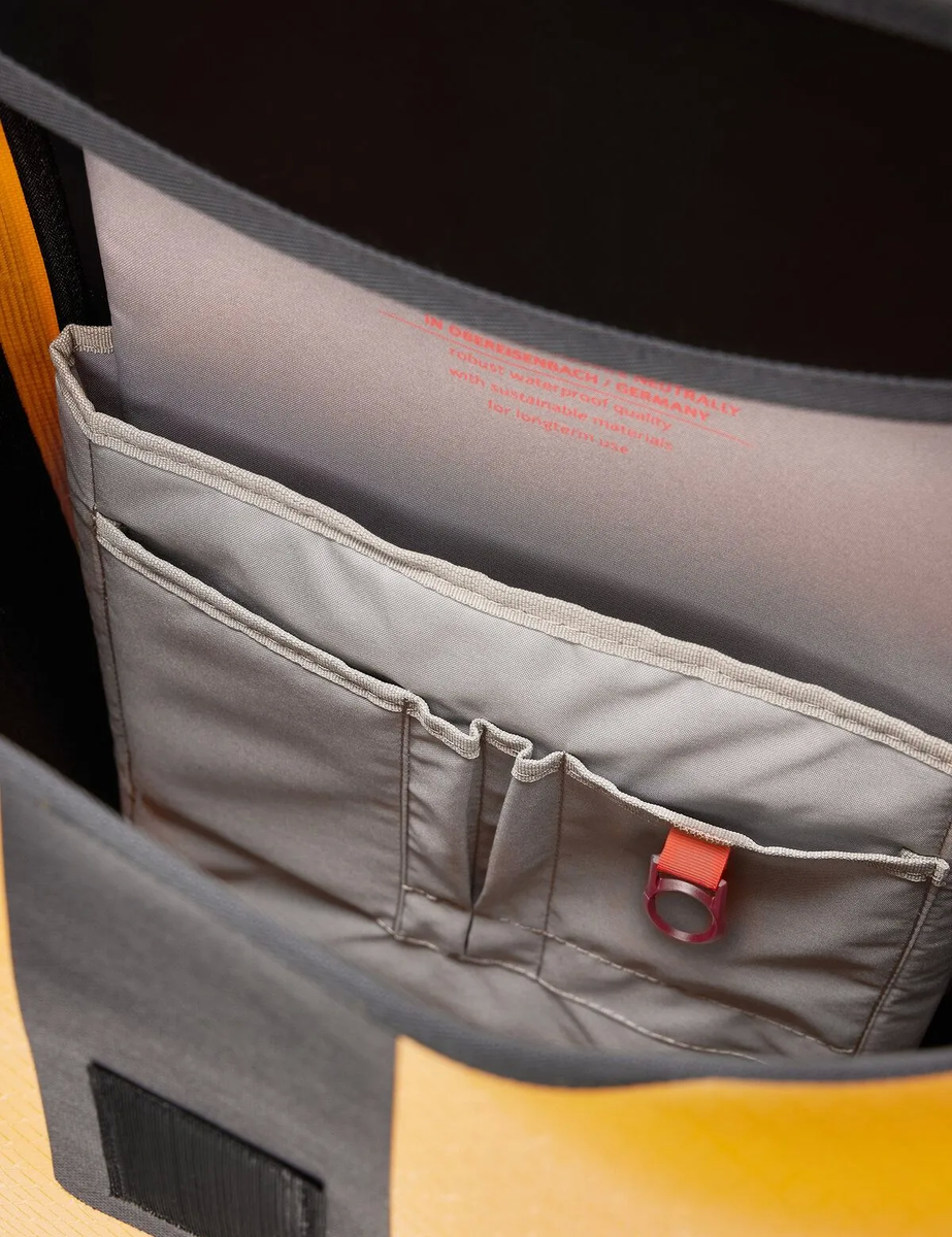 Vaude Clubride Aqua 17 l fietsrugzak waterdicht geel