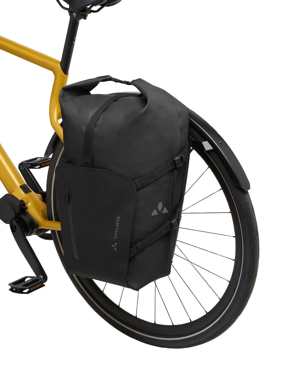 Vaude Free Cargo achterfietstas zwart