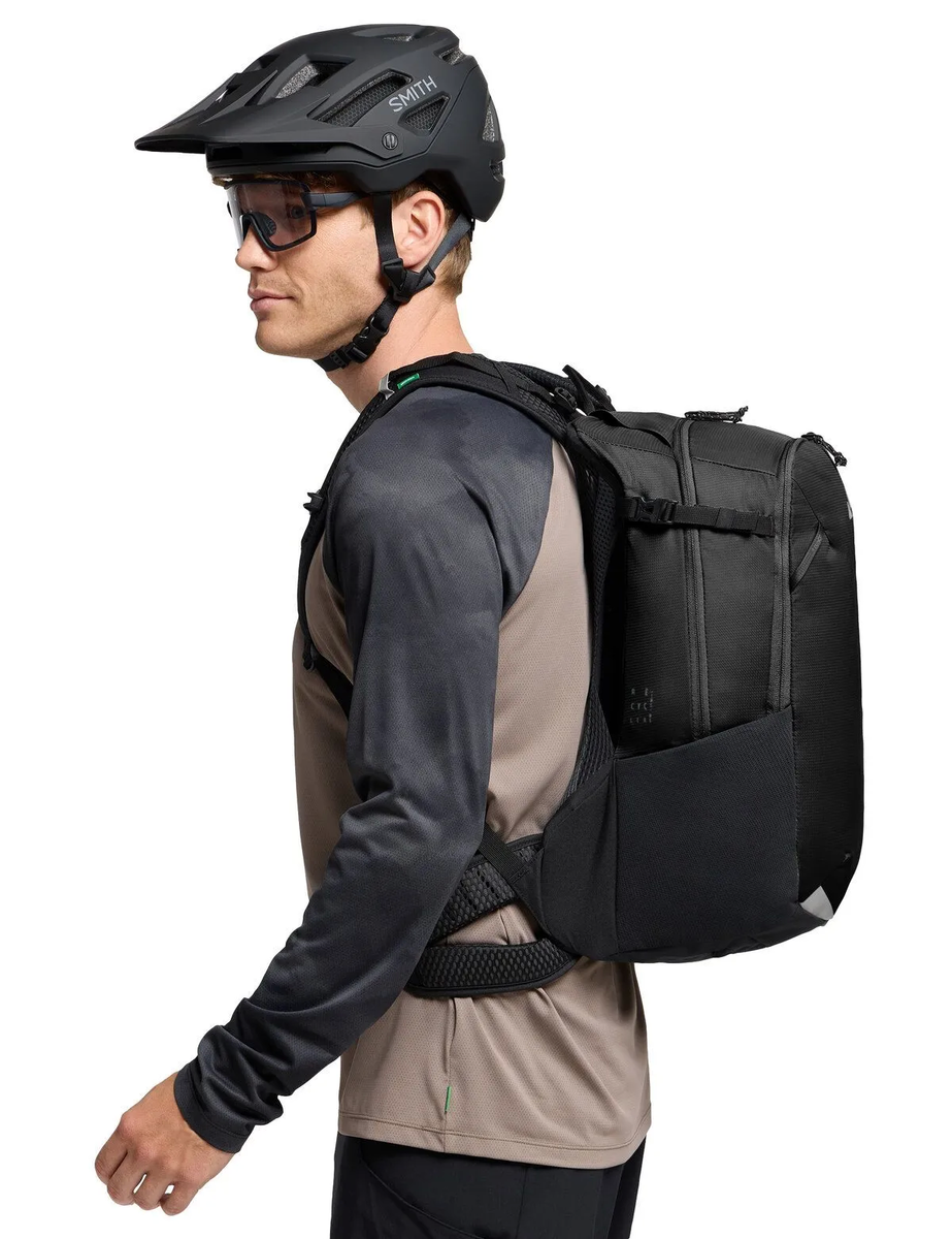 Vaude Trailvent 20 l mountainbike rugzak zwart