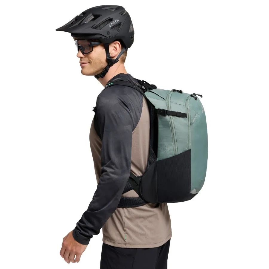 Vaude Trailvent 10 l mountainbike rugzak groen