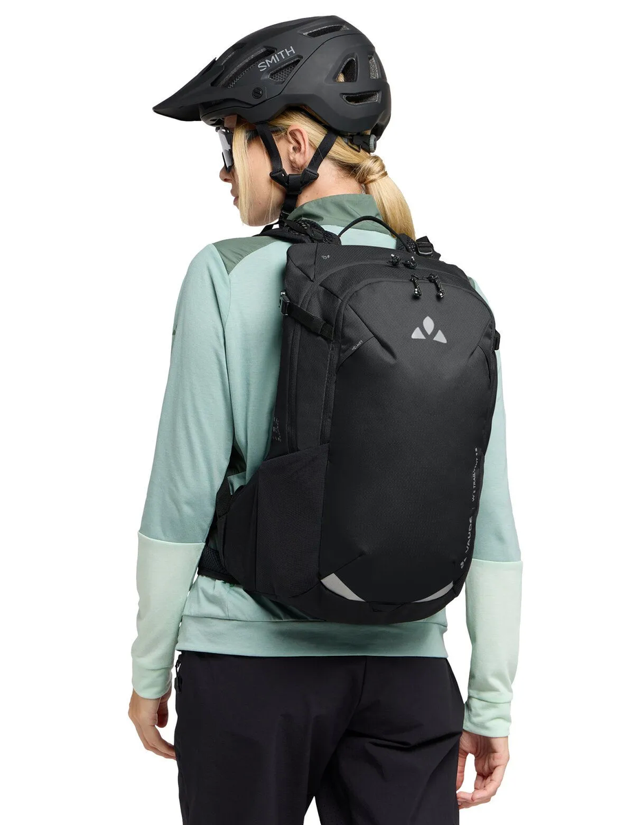 Vaude Trailvent 15 l dames mountainbike rugzak zwart