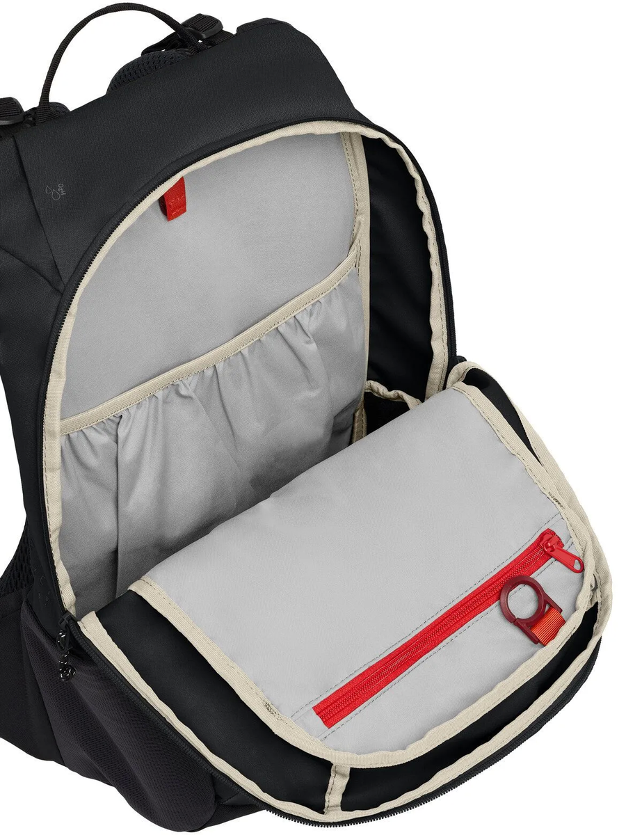 Vaude Trailvent 15 l dames mountainbike rugzak zwart