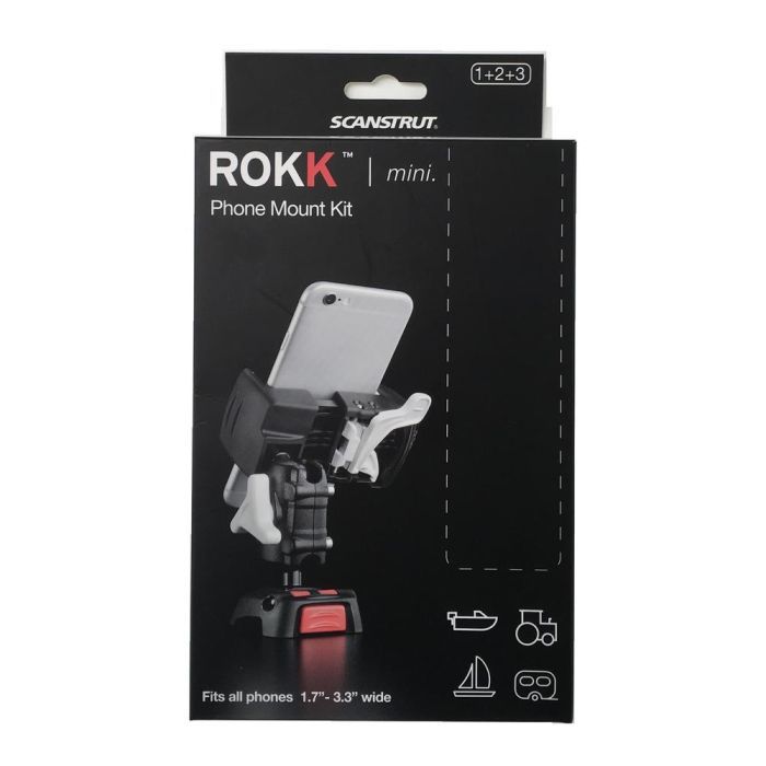 ScanStrut ROKK Mini set telefoon houder en basis opbouw