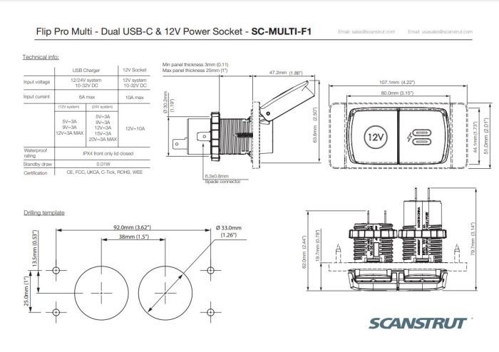 ScanStrut Flip Pro Multi USB-C