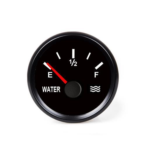 Hollex Drinkwatermeter 12/24 Volt 0-190 Ohm zwart
