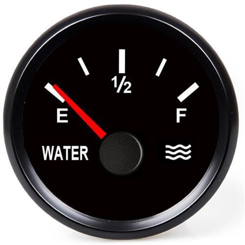 Hollex Drinkwatermeter 12/24 Volt 0-190 Ohm zwart