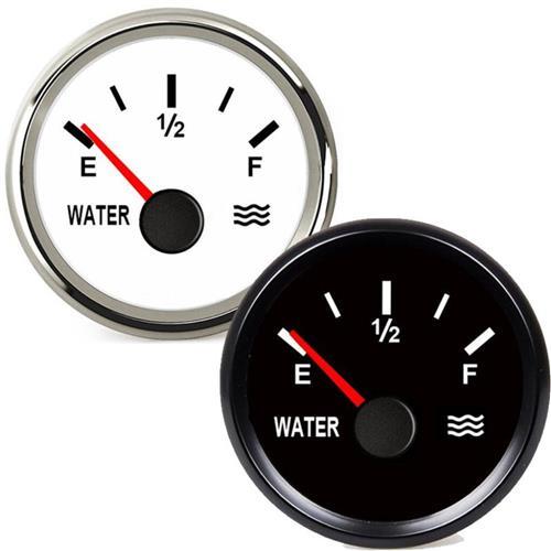 Hollex Drinkwatermeter 12/24 Volt 0-190 Ohm zwart