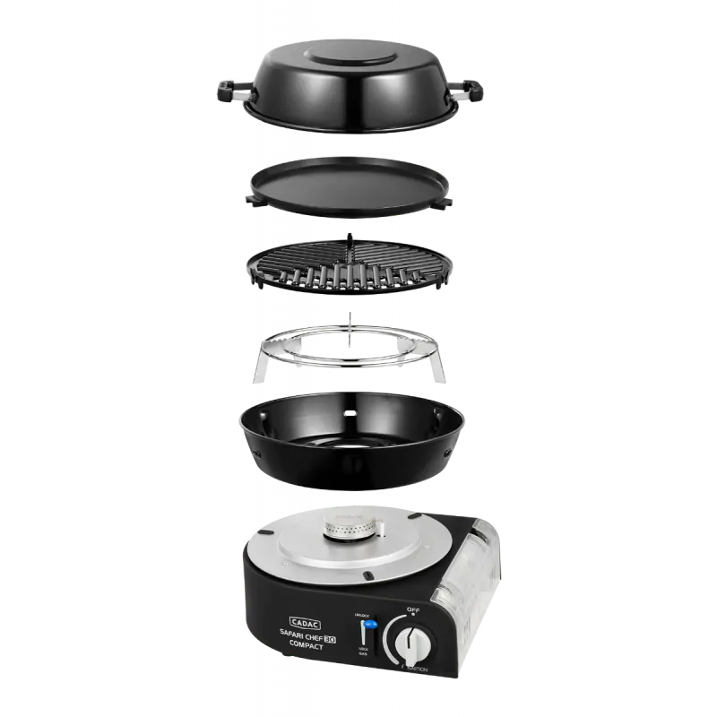 Cadac Safari Chef Compact 30 Deluxe Gasbarbecue