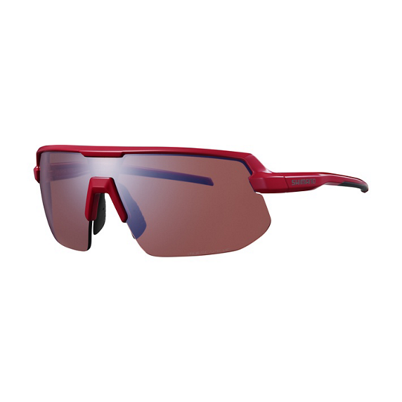 Shimano Twinspark 2 High Contrast fietsbril rood