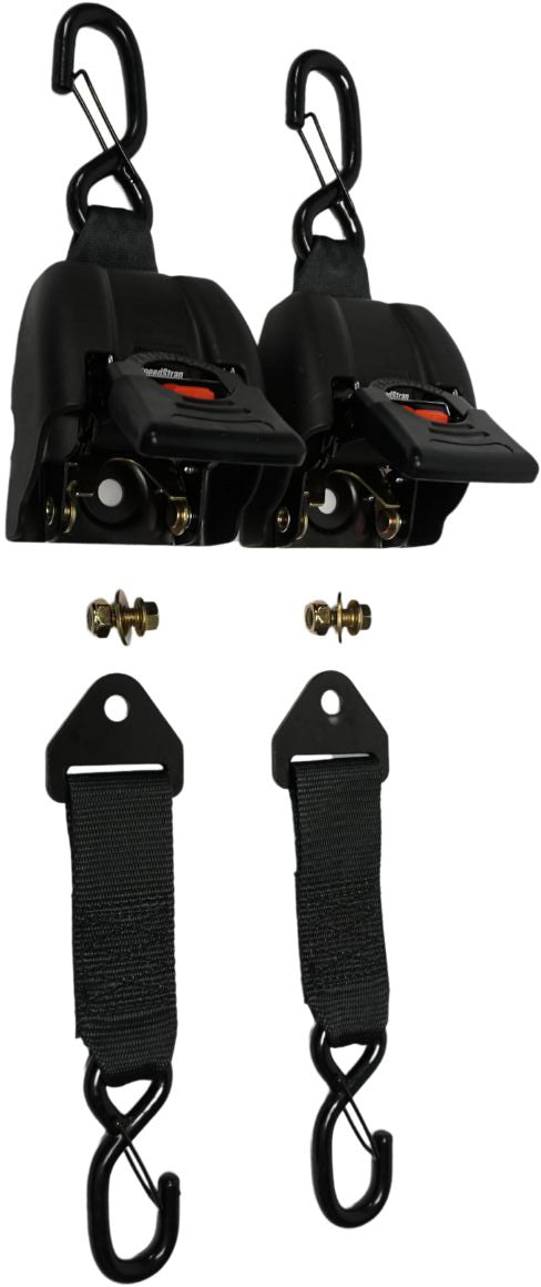 Speedstrap S-Hook adapters voor automatisch oprolbare spanbanden (2 stuks)