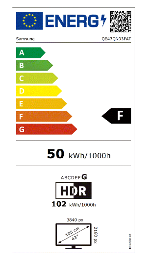 Samsung QE43QN93FATXXN