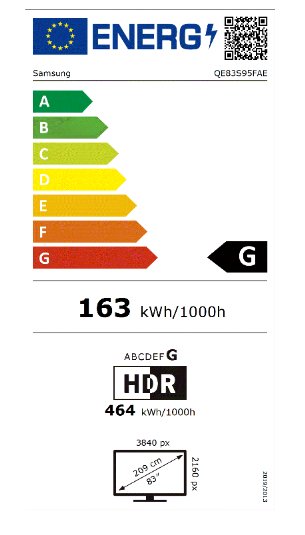 Samsung QE83S95F