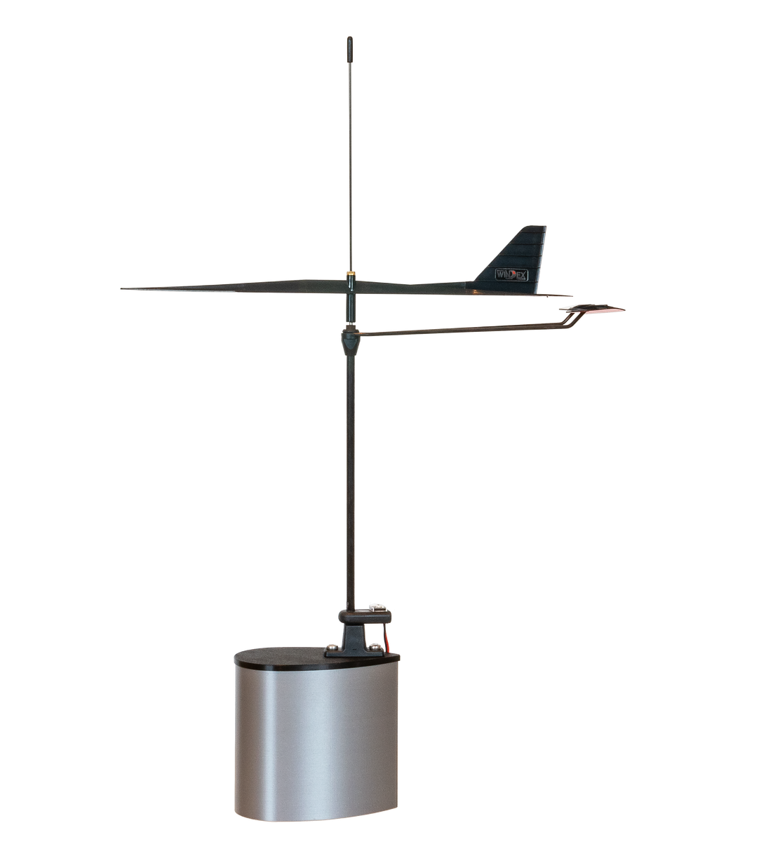 Windex 15 MK2 windvaan met birdspike 38 cm hoog zwart