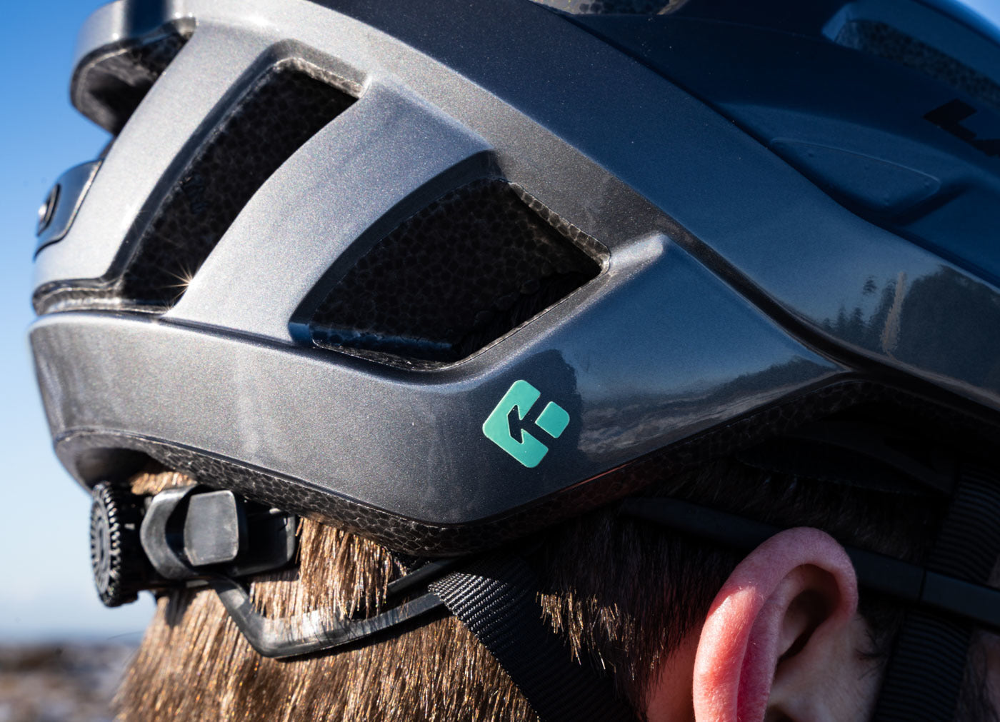 Lazer Tempo KinetiCore fietshelm titanium