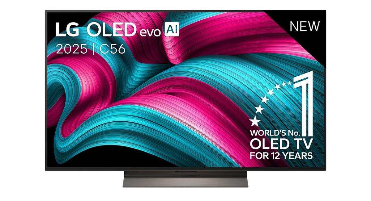 LG OLED55C56LB.AEU OLED Smart TV met 100,= euro cashback via LG