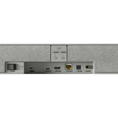 Kef XIO Soundbar zilver