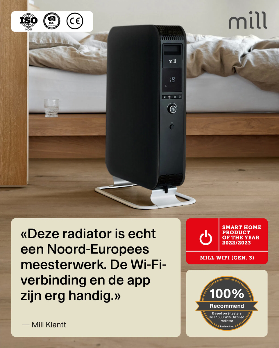 Mill OIL1500WIFI3 Black