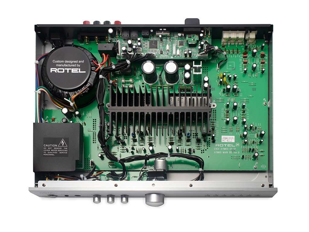 Rotel A11MKII zilver