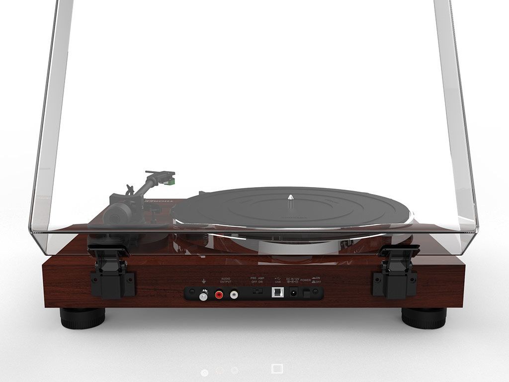 Thorens TD 202 walnoot