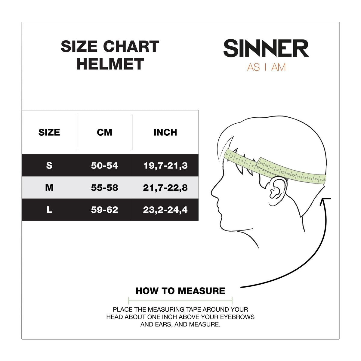 Sinner ZERMATT 50-54 cm