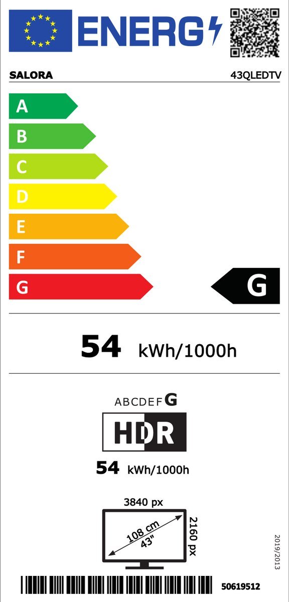 Salora 43QLEDTV