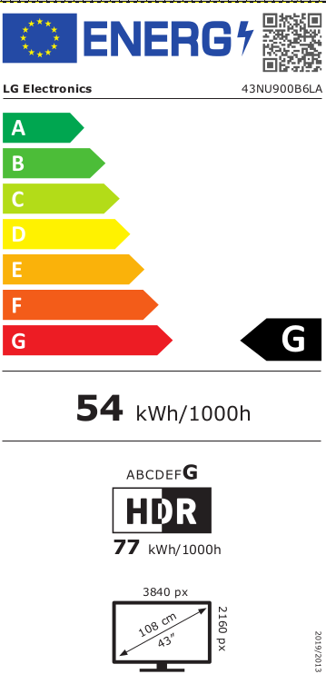 LG 43NU900B6LA
