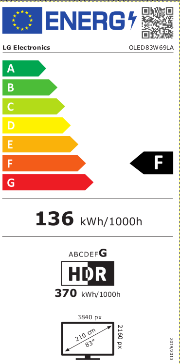 LG OLED83W69LA.AEU