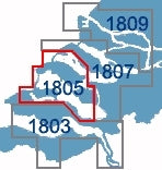 Hydrografische Kaart 1805 Oosterschelde