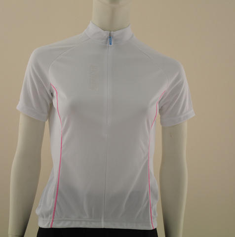 Bioracer BRISA fietsshirt korte mouwen wit dames