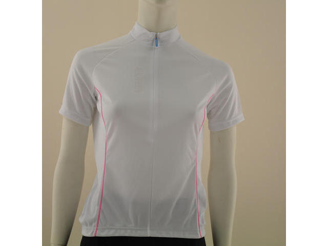 Bioracer BRISA fietsshirt korte mouwen wit dames