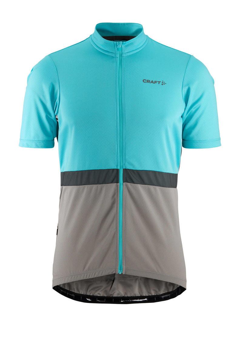 Craft Core Endur Jersey M fietsshirt korte mouwen blauw heren