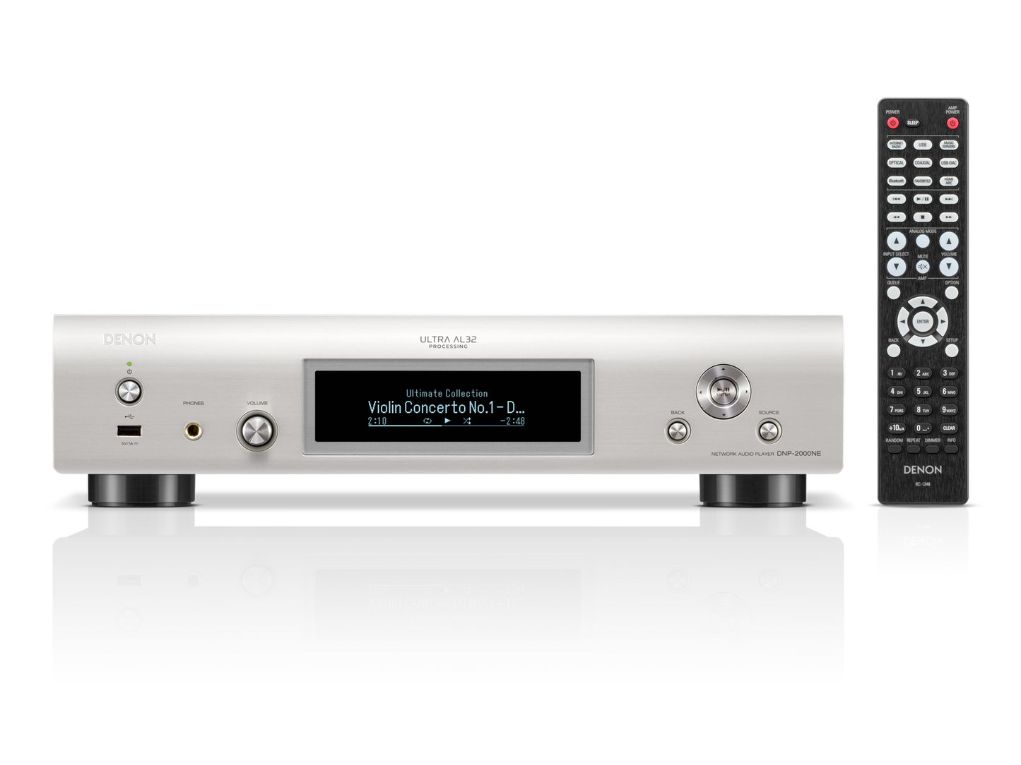 Denon DNP-2000NE zilver netwerk audio speler