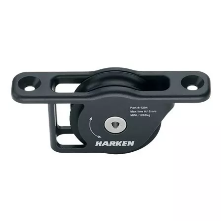 Harken 1204 1-schijfs 60mm Protexit doorvoer blok