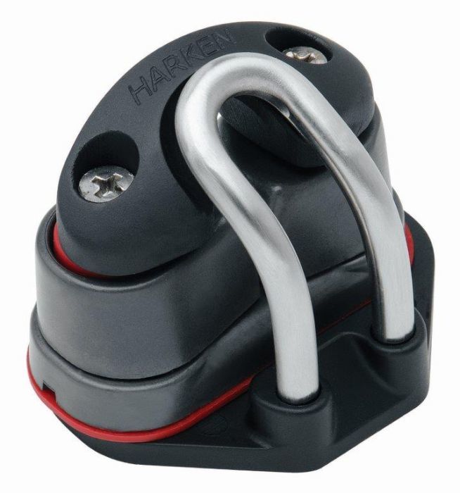 Harken 496 Standaard klem 3-12mm met geleide oog set