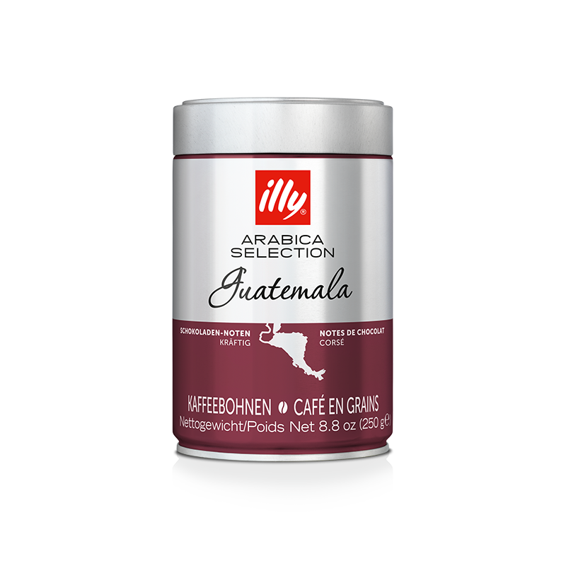 Illy Alessi Koffiebonenmaler met 250 g Guatemala Arabica koffiebonen