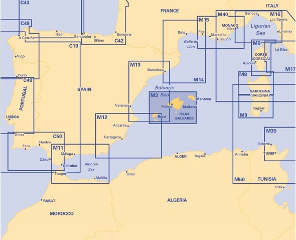 Imray M3 Islas Baleares