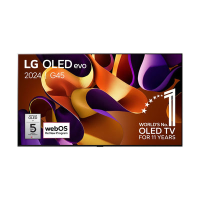 LG OLED97G45LW Gallery design OLED Smart televisie, met 500,= cashback via LG