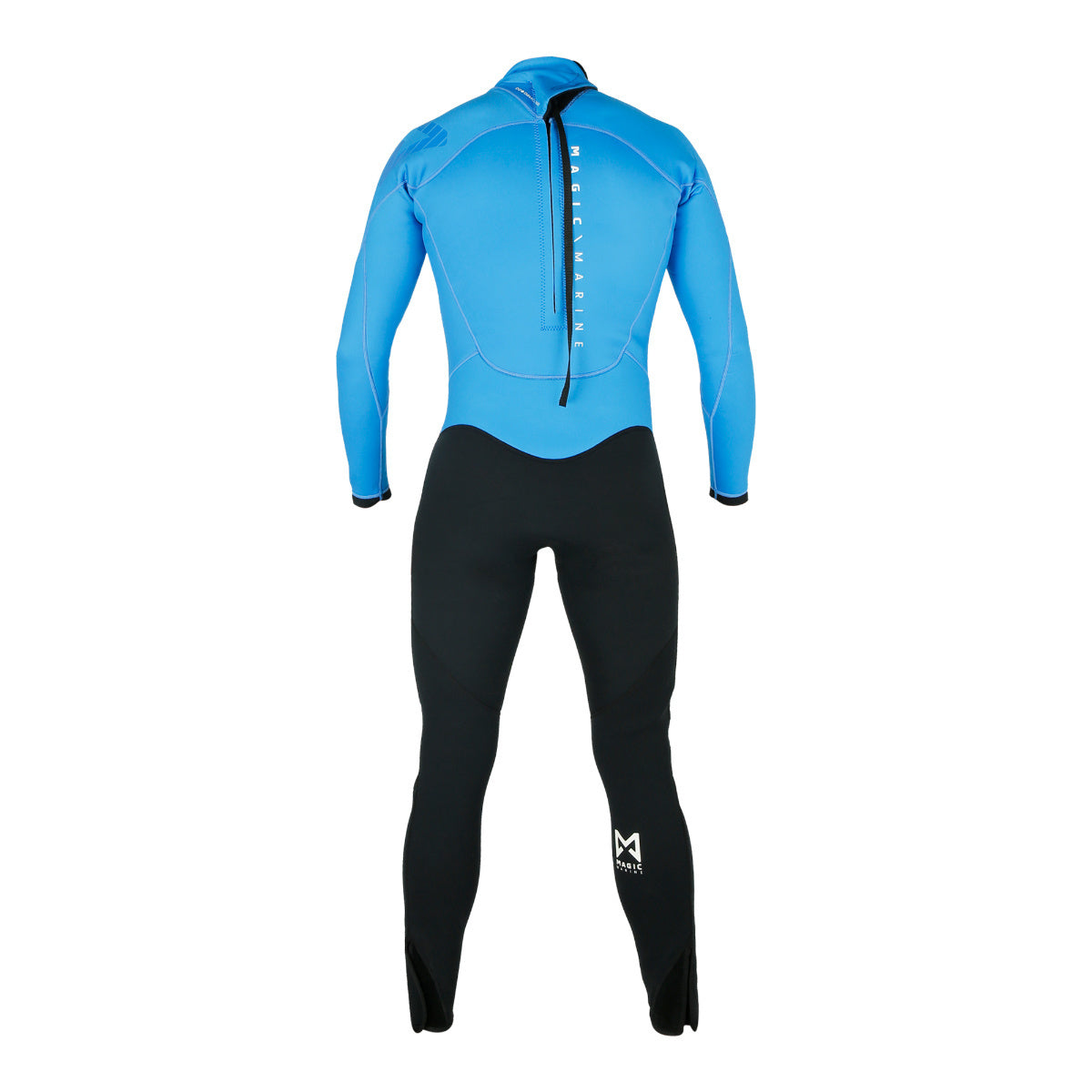 Magic Marine Brand Fullsuit 3/2 mm wetsuit blauw junior