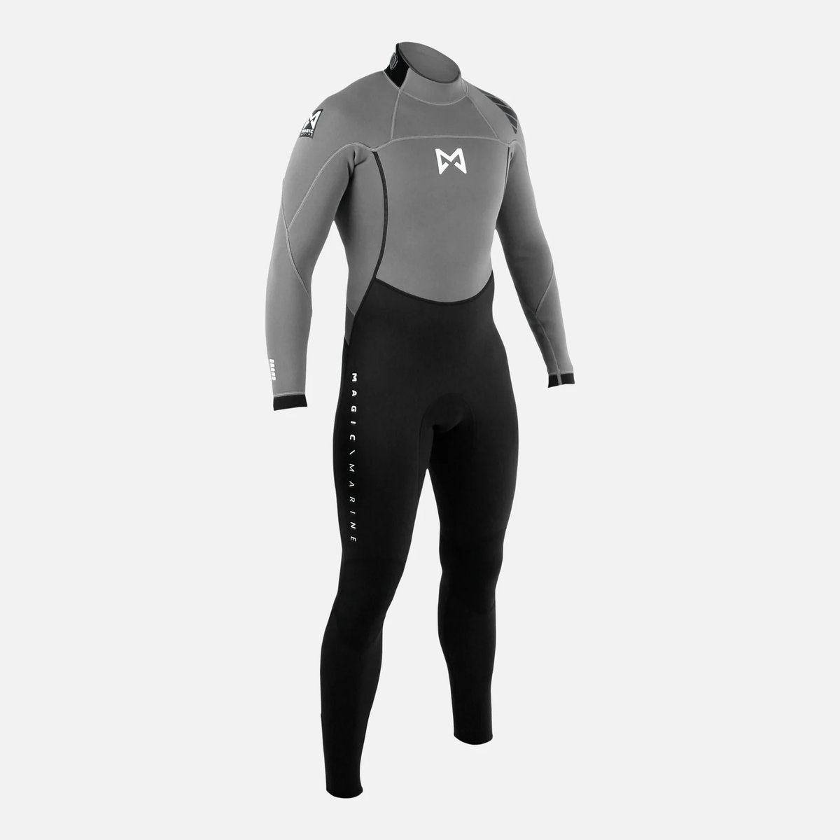 Magic Marine Brand Fullsuit 3/2 mm wetsuit grijs junior